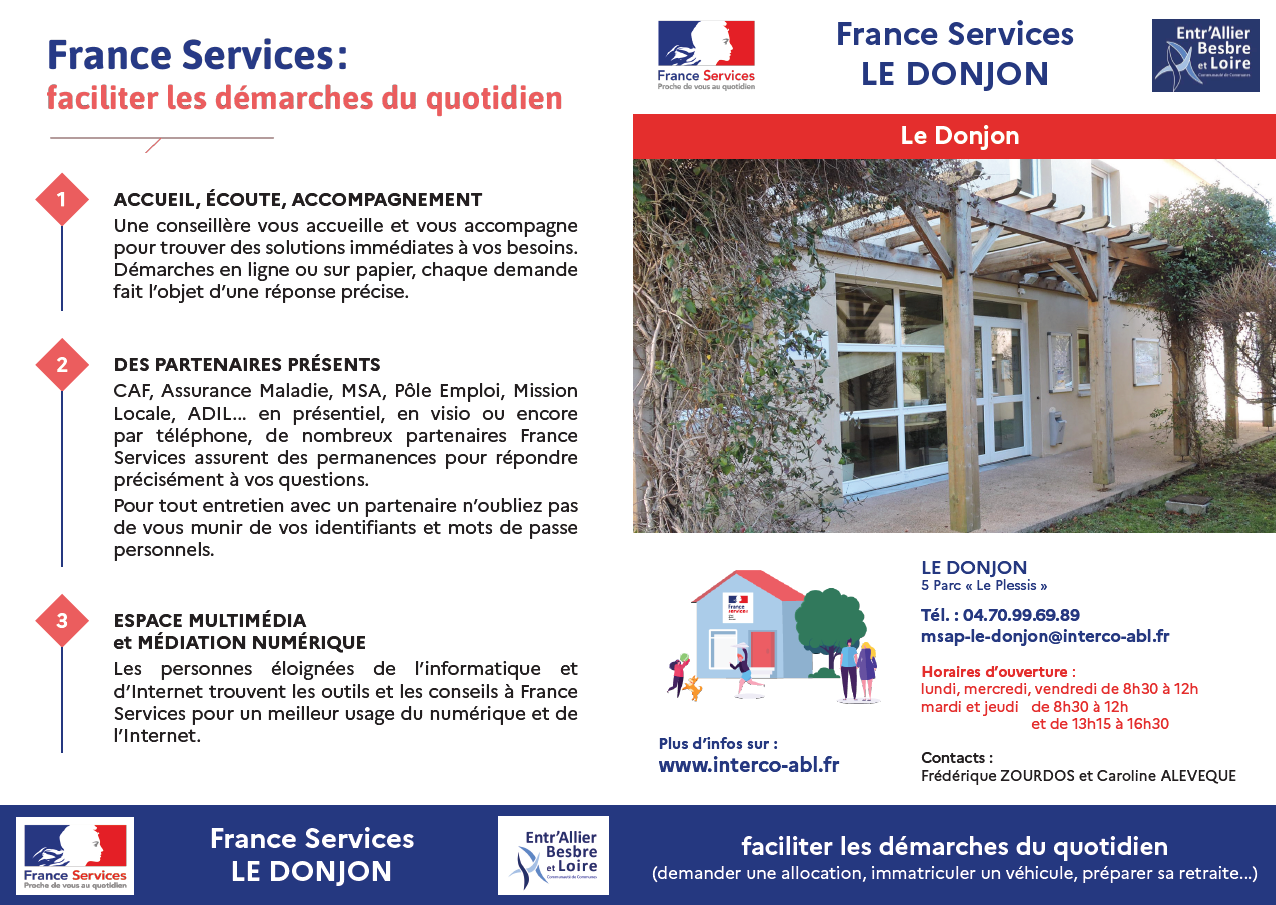 FRANCE SERVICES LE DONJON